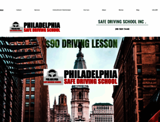 philadelphiasafedrivingschool.com screenshot