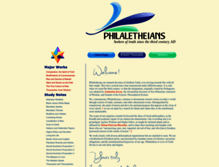 philaletheians.co.uk screenshot