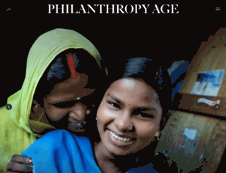philanthropyage.org screenshot