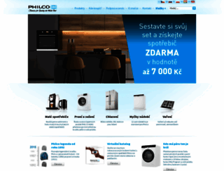 philco.cz screenshot