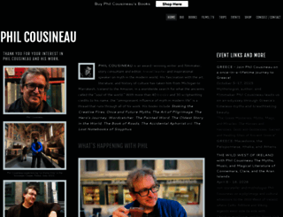 philcousineau.net screenshot