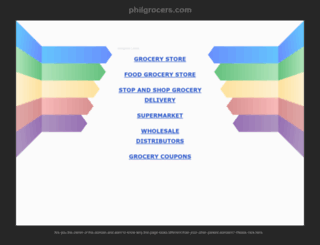 philgrocers.com screenshot
