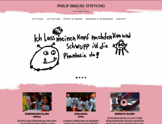 philip-breuel-stiftung.de screenshot