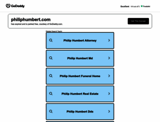 philiphumbert.com screenshot