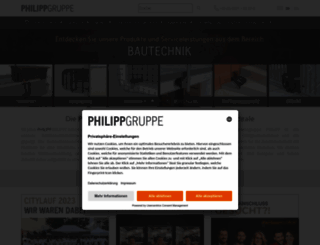 philipp-gruppe.de screenshot