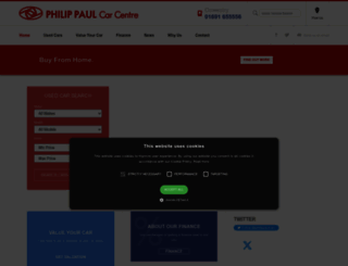 philippaul.co.uk screenshot