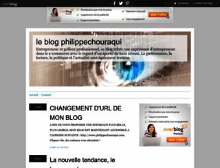 philippechouraqui.over-blog.com screenshot