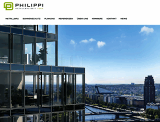 philippi-metallbau.de screenshot