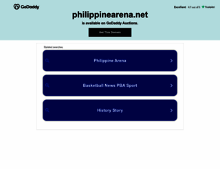 philippinearena.net screenshot
