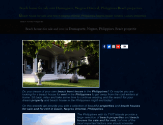 philippinebeachhouse.com screenshot