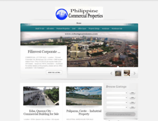 philippinecommercialproperties.com screenshot