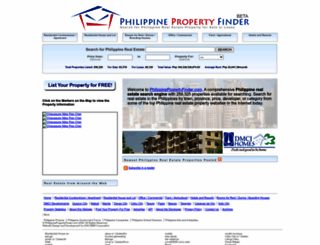 philippinepropertyfinder.com screenshot