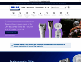 philips.com.br screenshot