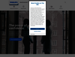 philipsoralcare.com screenshot