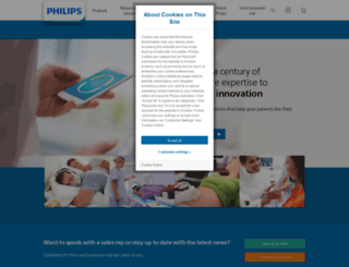 philipsoralhealthcare.com screenshot