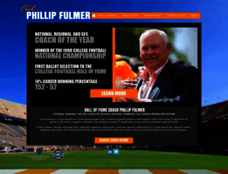 phillipfulmer.com screenshot