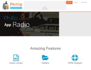 phillipislandappradio.com screenshot