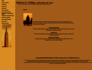 phillips-law.com screenshot