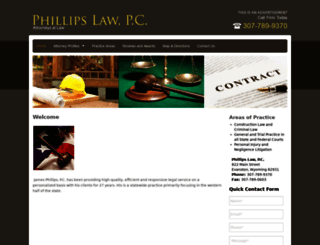 phillips-lawoffice.com screenshot