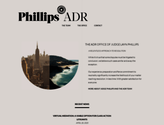 phillipsadr.com screenshot