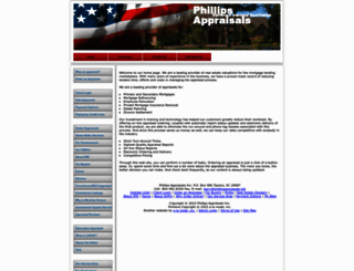 phillipsappraisals.net screenshot