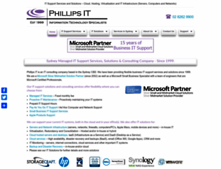phillipsit.com.au screenshot