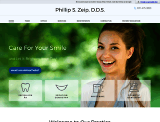 phillipzeipdds.com screenshot