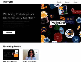 phillychi.acm.org screenshot