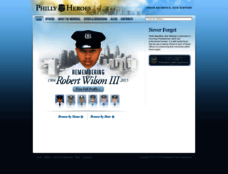 phillyheroes.org screenshot