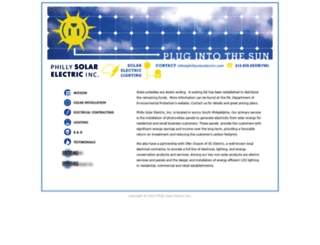 phillysolarelectric.com screenshot