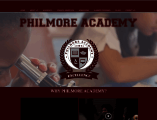 philmoreacademy.org screenshot