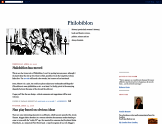 philobiblion.blogspot.de screenshot