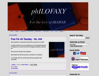 philofaxy.blogspot.it screenshot