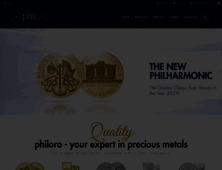 philoro.com screenshot