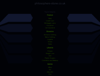 philosophers-stone.co.uk screenshot