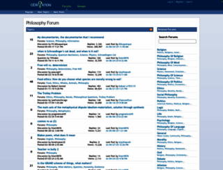 philosophyforum.com screenshot