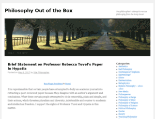 philosophyotb.com screenshot