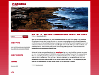 philosyphia.com screenshot
