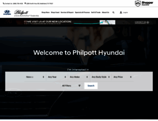 philpottmotors.net screenshot