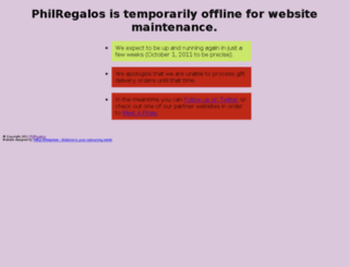 philregalos.com screenshot