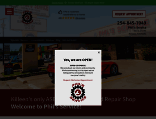 philsservice.com screenshot
