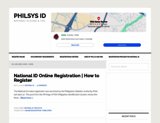 philsysid.com screenshot