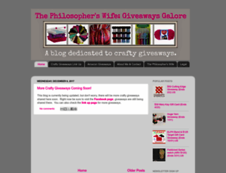 philwifegiveawaysgalore.blogspot.com screenshot