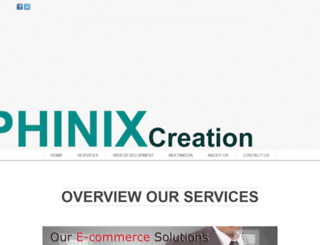 phinixcreation.com screenshot