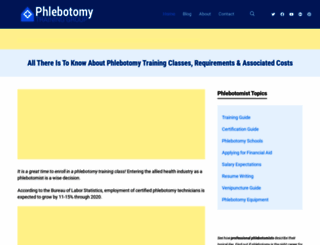 phlebotomytraininggroup.com screenshot