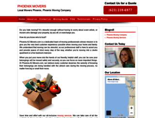 phoenix-az-movers.com screenshot