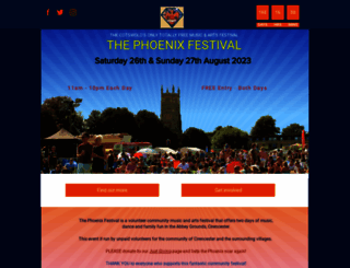 phoenix-festival.co.uk screenshot