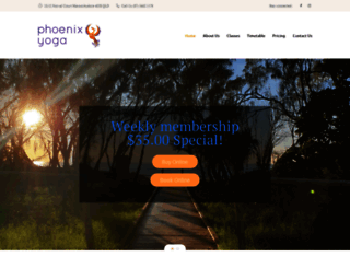 phoenix-yoga.com.au screenshot