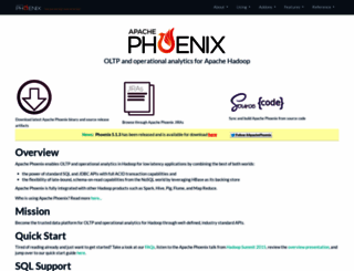 phoenix.apache.org screenshot