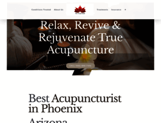 phoenixacupuncturecommunitymedicine.com screenshot